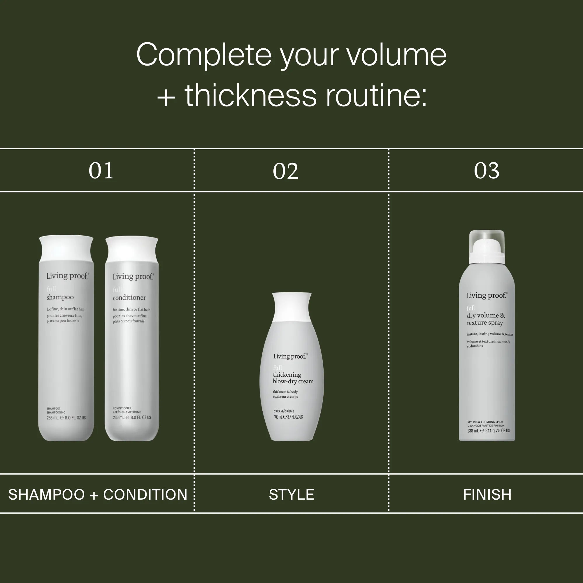 Full Thickening Blow-Dry Cream - Image 9